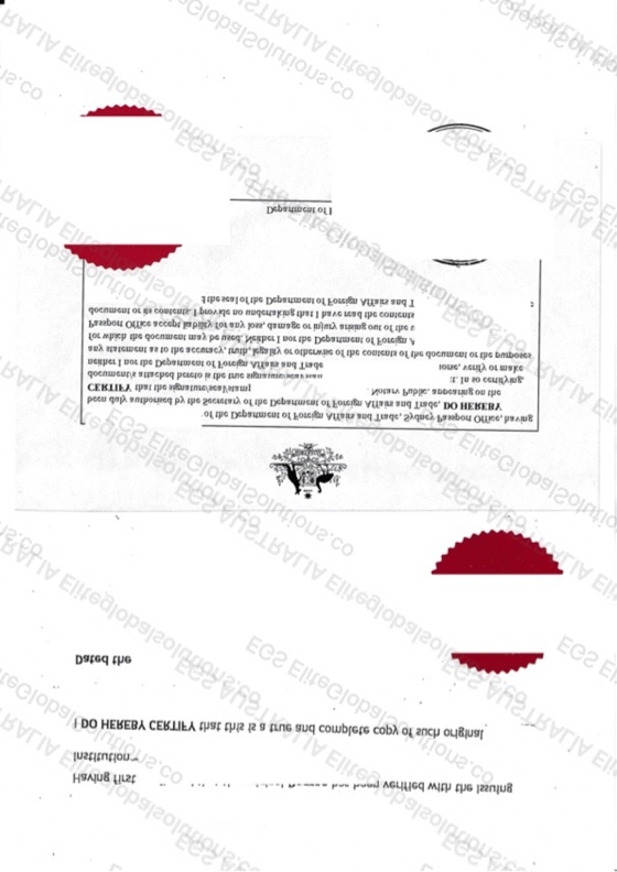 Academic Document - Consulate