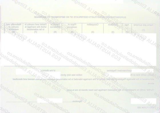 UK-issued Apostille Certificate for Overseas Use redacted document sample preview