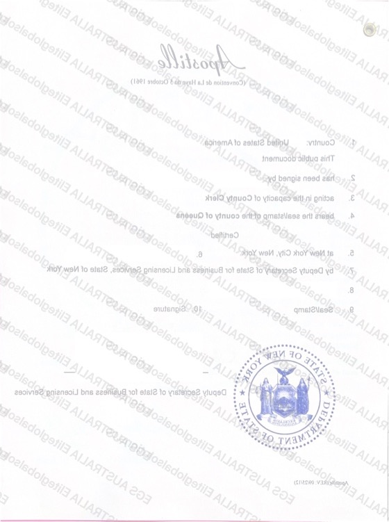 US Company Documents for Use in Hong Kong